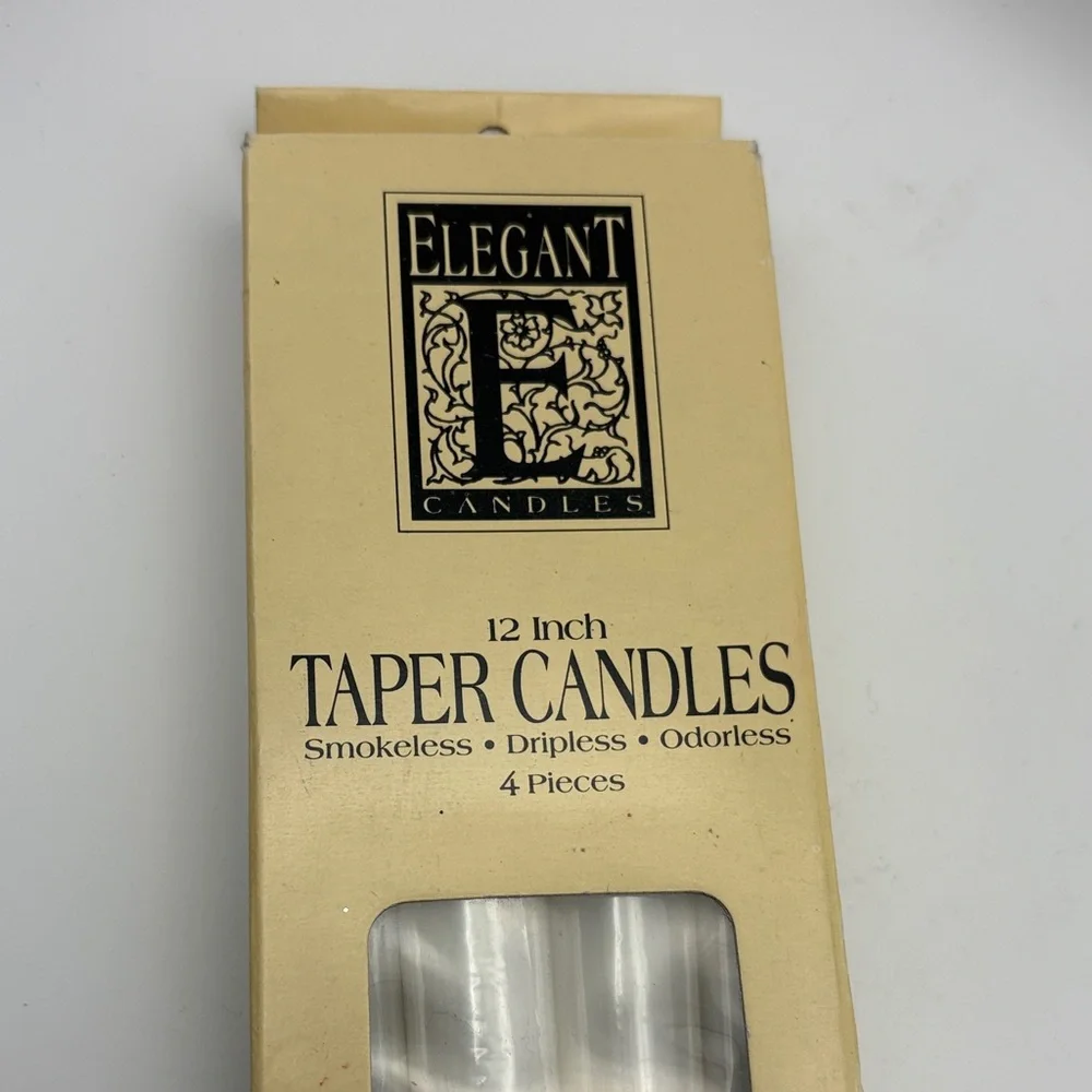 NIB VTG Elegant Candles‎ 12